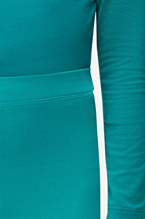 Açık Petrol Basic Kız Çocuk Dans Şort