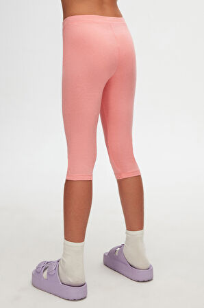 Somon Basic Kız Çocuk Diz Altı Tayt Kapri