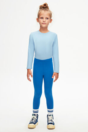 Saks Basic Kız Çocuk Yazlık Tayt