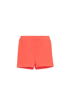 Açık Turuncu Basic Kız Çocuk Dans Şort