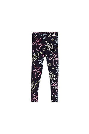 Hey Dude Kız Çocuk Desenli Yazlık Tayt