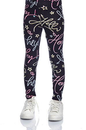 Hey Dude Kız Çocuk Desenli Yazlık Tayt