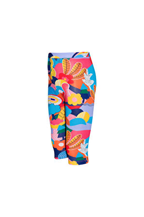 Sunny Garden Kız Çocuk Desenli Diz Altı Tayt Kapri