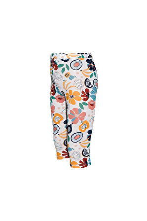 Nordic Jungle Kız Çocuk Desenli Diz Altı Tayt Kapri
