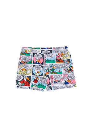 Cartoon Network Kız Çocuk Cepli Desenli Şort