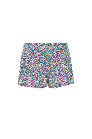 Tiny Butterfly Kız Çocuk Desenli Cepli Şort