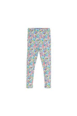 Kız Çocuk Botanic Garden Desen Tayt