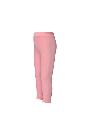 Somon Kız Çocuk Fitilli Kadife Tayt