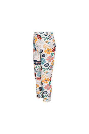 Nordic Jungle Kız Çocuk Desenli Yazlık Tayt