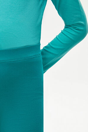 Petrol Basic Kız Çocuk Dans Şort