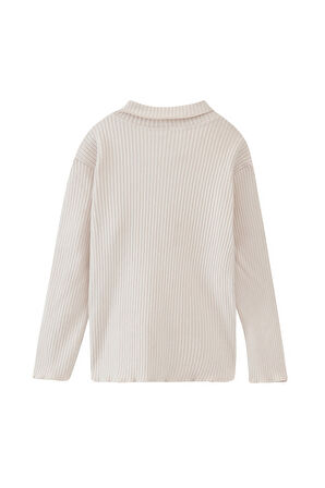 Taş Kız Çiçek Baskılı Kız Çocuk Kaşkorse Alt Üst Takım