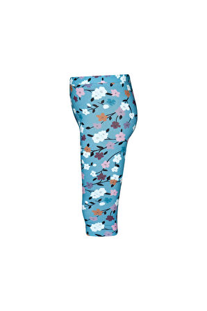 Spring Branch Kız Çocuk Desenli Diz Altı Tayt Kapri