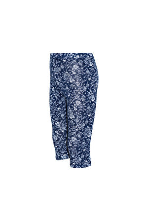 Midnight Garden Kız Çocuk Desenli Diz Altı Tayt Kapri