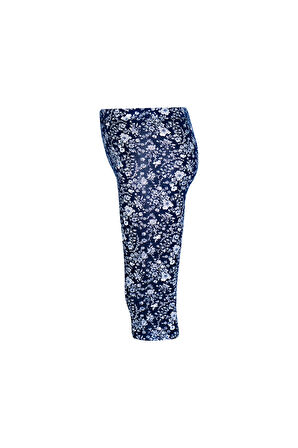 Midnight Garden Kız Çocuk Desenli Diz Altı Tayt Kapri