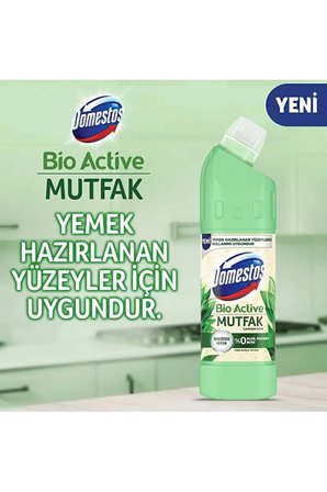 DOMESTOS BİO ACTİVE 750 ML + DOMESTOS ÇAMAŞIR SUYU 750 ML (1+1) 2 ADET SET.UNİ.3452