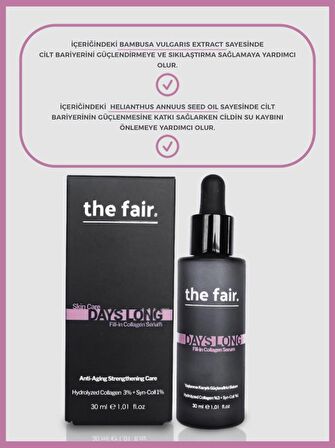 the fair. Kolajen&Sıkılaştıcı Peptit Destekli Yaşlanma Karşıtı Set