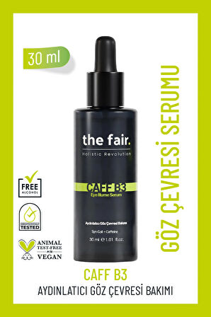 The Fair Caff-B3 Aydınlatıcı Göz Çevresi Bakım Serumu 30ML