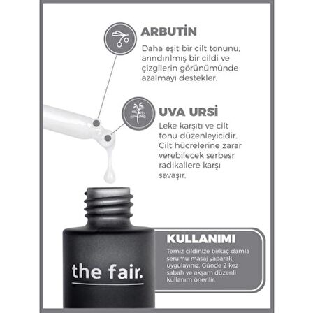 The Fair Arbutin + C-Vitamini + Ahabha Leke Seti