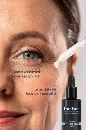 the fair. Arbutin Cilt Tonu Eşitleyici Leke Karşıtı Vegan Cilt Serumu %1 Arbutin+ %0.5 Uva Ursi 30 ml