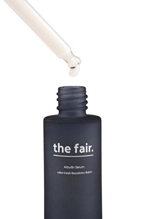 the fair. Leke Karşıtı Cilt Serumu ve  Keratin Kırılma Karşıtı Vegan Saç ve Cilt Bakım Seti