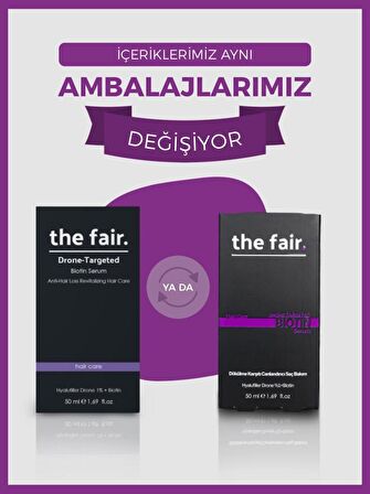 the fair. Nem Destekli Dökülme Karşıtı Vegan Saç Bakım Seti