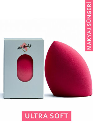 Ultra Soft Makyaj Süngeri Fuşya 3'lü Set