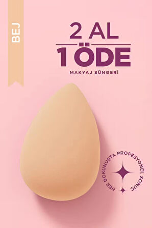 Ultra Soft Makyaj Süngeri Bej