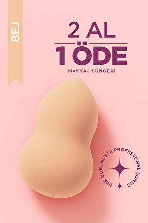 Ultra Soft Makyaj Süngeri Bej