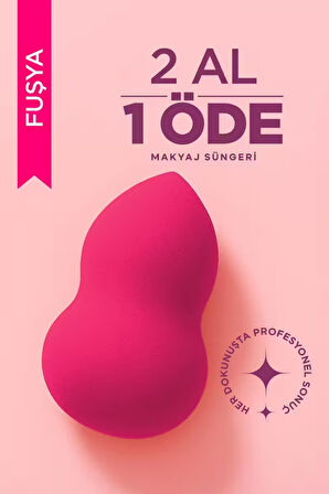 Ultra Soft Makyaj Süngeri Fuşya