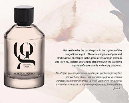 BSQ GORGEOUS NIGHT EAU DE PARFUM