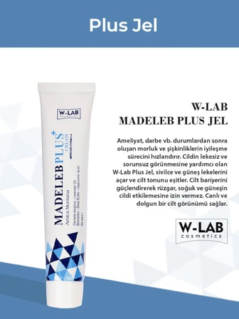 W-Lab Cosmetics  Madeleb Plus Krem 50 ML