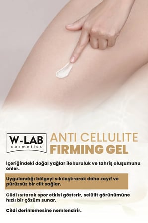 W-Lab Cosmetics Selülit Karşıtı Ve Sıkılaştırıcı Jel 250 ML