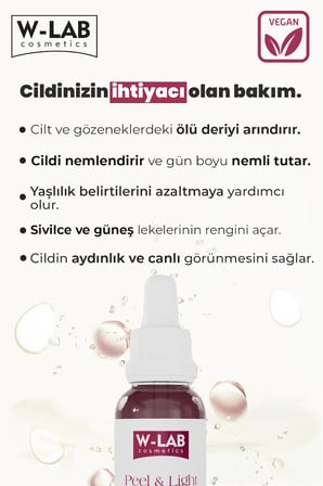 W-Lab Cosmetics Peel And Light Serum 30 ML