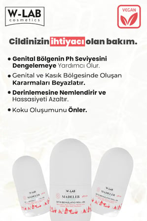 W-Lab Cosmetics İntim Beyazlatıcı Roll On 50 ML