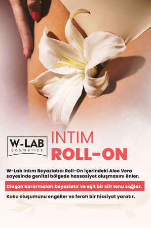W-Lab Cosmetics İntim Beyazlatıcı Roll On 50 ML