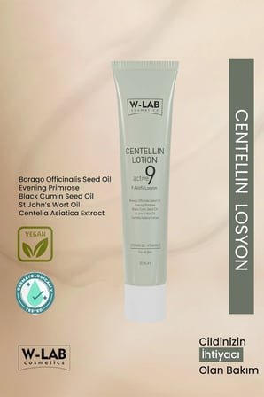 W-Lab Cosmetics  Centellin 9 Aktifli Losyon 50 ML