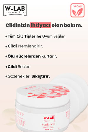 W-Lab Cosmetics Madepeel Tonic Ped 40 Adet