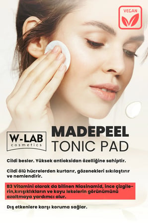 W-Lab Cosmetics Madepeel Tonic Ped 40 Adet