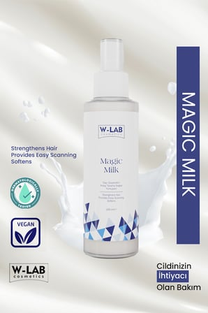 W-Lab Cosmetics  Magic Milk Proteinli Saç Bakım Sütü 200 ML
