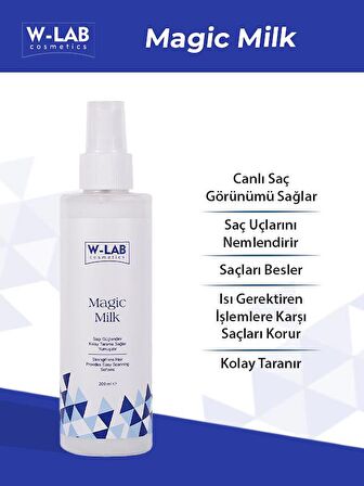 Magic Milk Proteinli Saç Bakım Sütü 200 ML