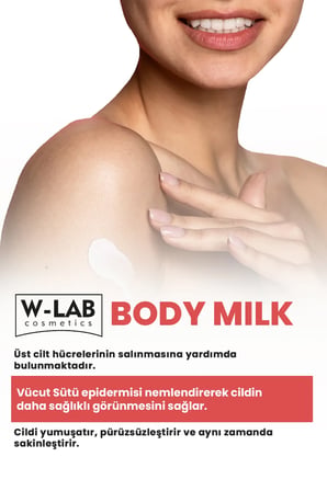 W-Lab Cosmetics Body Milk Vücut Sütü 200 ML