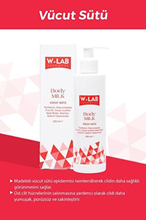 Body Milk Vücut Sütü 200 ML