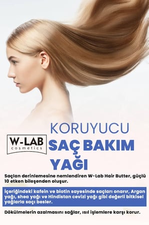 W-Lab Cosmetics 10 Bileşenli Besleyici Koruyucu Saç Bakım Yağı 250 ML