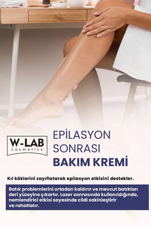W-Lab Cosmetics Epilasyon Sonrası Nemlendirici Bakım Kremi 200 ML