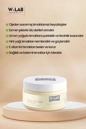 W-Lab Cosmetics Manikür Pedikür Tırnak Peelingi 250 Ml