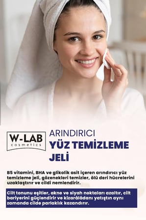 W-Lab Cosmetics Arındırıcı Yüz Temizleme Jeli 400 ML