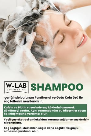 W-Lab Cosmetics Dökülme Karşıtı Şampuan 400 ML