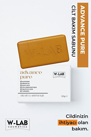 W-Lab Kozmetik Advance Pure Sabun 125 g
