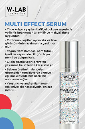 W-Lab Kozmetik Multı Effect Serum 50 Ml