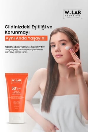 W-Lab Cosmetics Ton Up Güneş Kremi 50 Ml